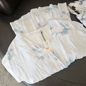 Nwt printed shorts romper